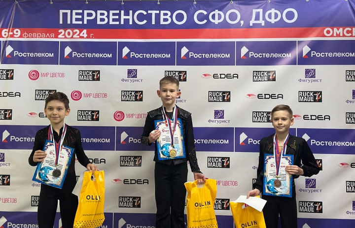 Роман Шереметьев - победитель первенства СФО по фигурному катанию на коньках