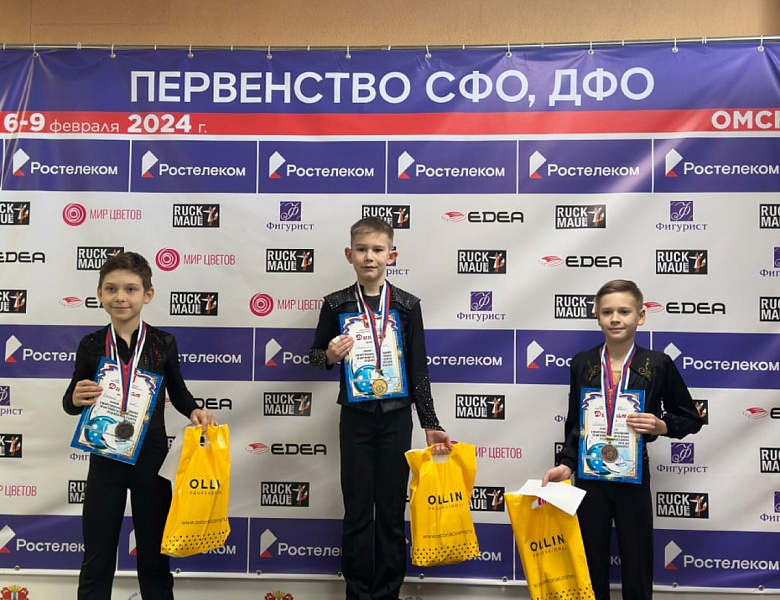 Роман Шереметьев - победитель первенства СФО по фигурному катанию на коньках