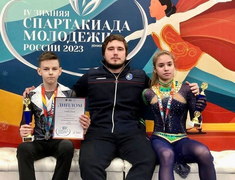 Спортсмены Центра по ледовым видам спорта выиграли 2 медали II этапа Спартакиады