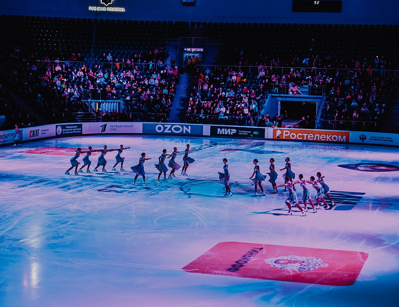Спортсмены Центра по ледовым видам спорта в шоу-открытии чемпионата России по фигурному катанию